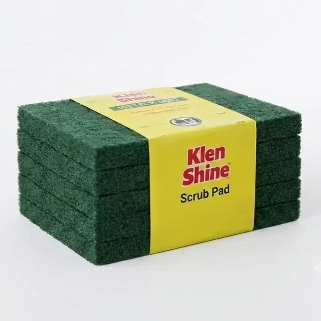 Klen Shine Scrub Pad, 10x12.5 cm, Pack of 5