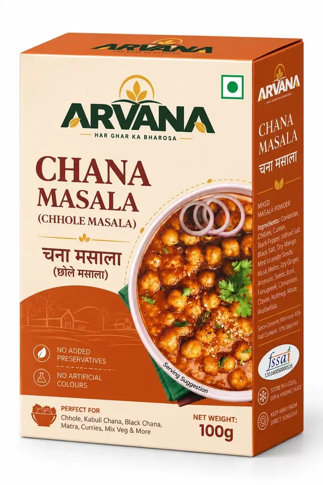 Arvana Chana Masala100 g