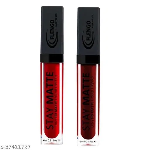 Liquid Lipstick for Women, Multicolor, Pack of 2