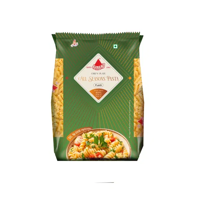 Bambino Premium All Seasons Fusilli  Durum Wheat Pasta 400 g