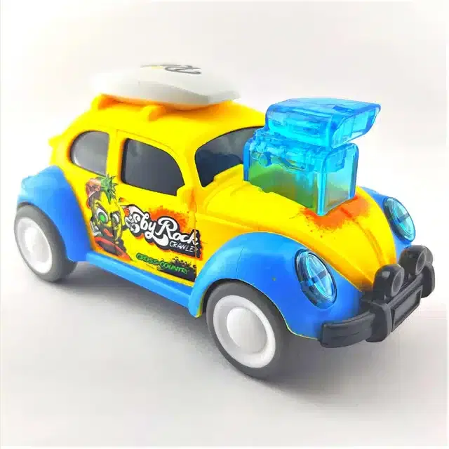 Bobbing Dancing Car Toy, Yellow