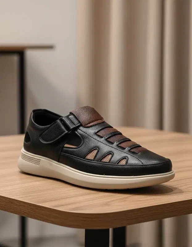 Everyday Sandals for Men (Brown, 8)