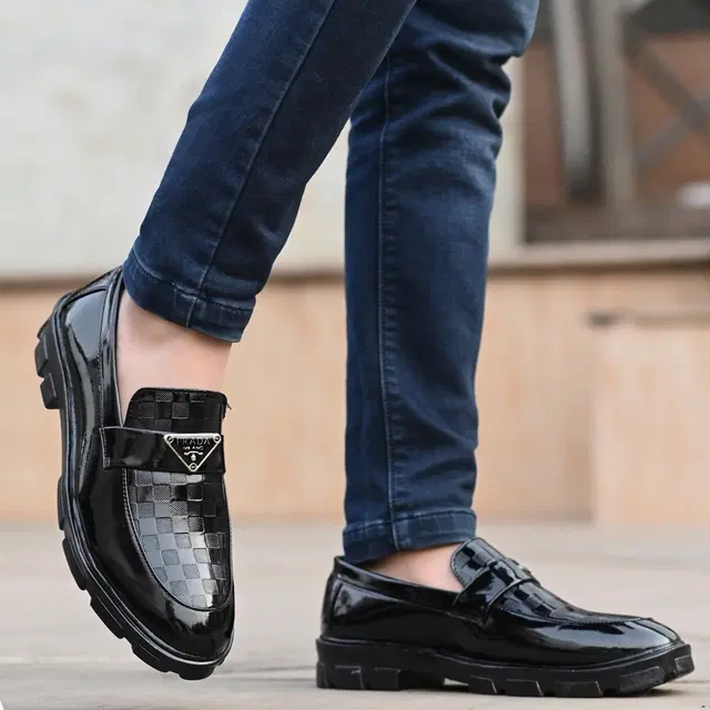 Formal Shoes for Men (Black, 6)