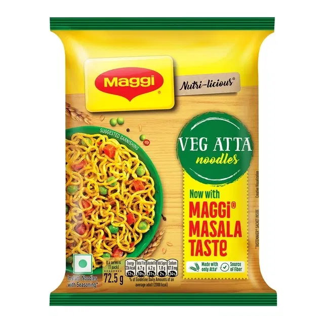 MAGGI Veg Atta Noodles, 72.5 g