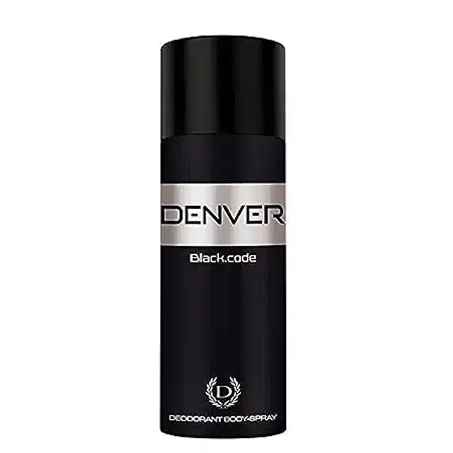 Denver Black Code Deodorant 150ml