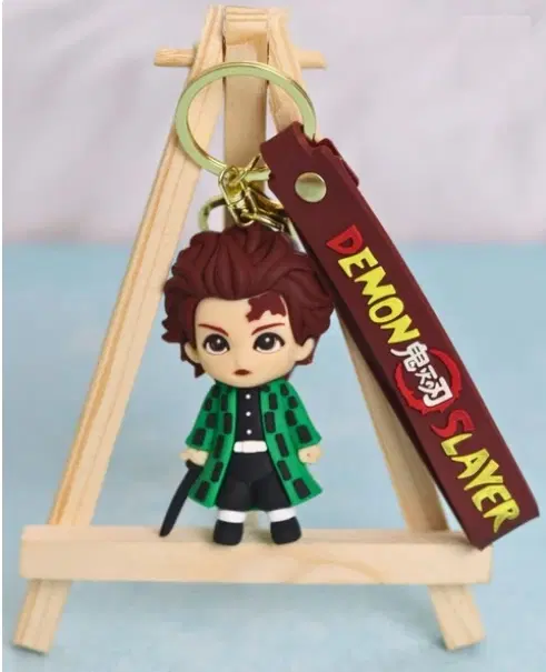 Demon Slayer Tanjiro 3D keychain for boys and girls, Pack Of 1
