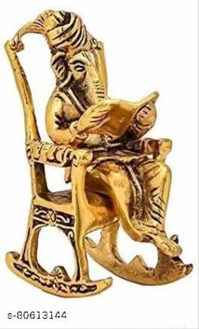 God Ganeshji Showpieces, Gold