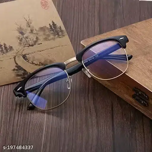 UV Protected Plastic Sunglasses for Men & Women, Transparent