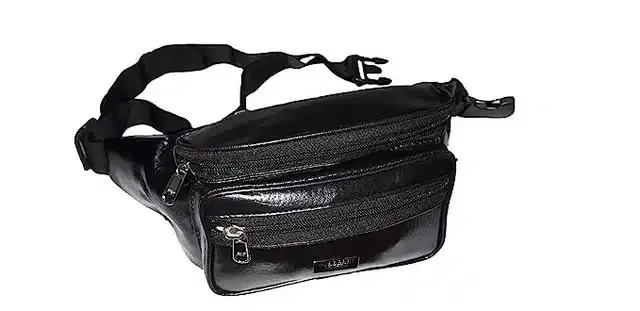 Waist Bag for Men & Women, Black