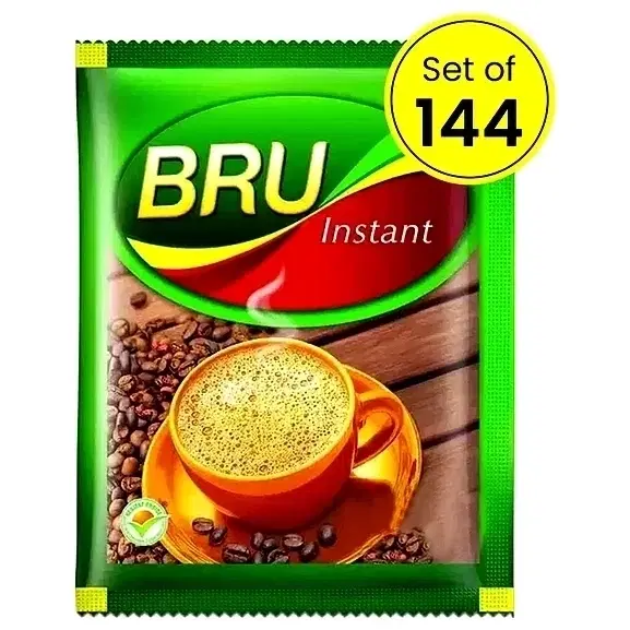 Bru Instant Coffee 144X1.2 g (Pack of 144)
