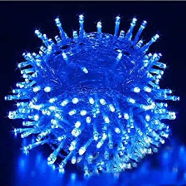 LED String Lights, Blue, 15 m