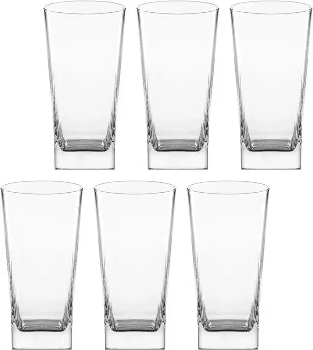 Liquor cum Cocktail Glasses, Transparent, 350 ml, Pack of 6