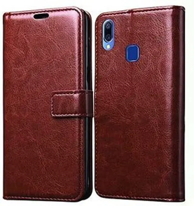 Flip Mobile Cover for Vivo Y95/ Vivo Y93/ Vivo Y91, Multicolor