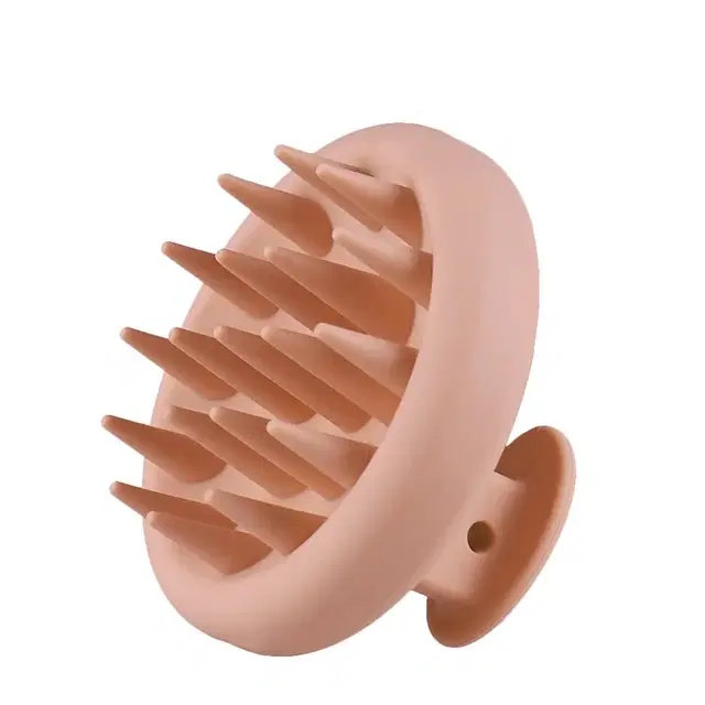 Plastic Skalp Massager, Pink