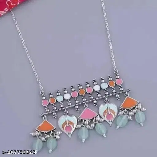 Meenakari necklace set for women & girls