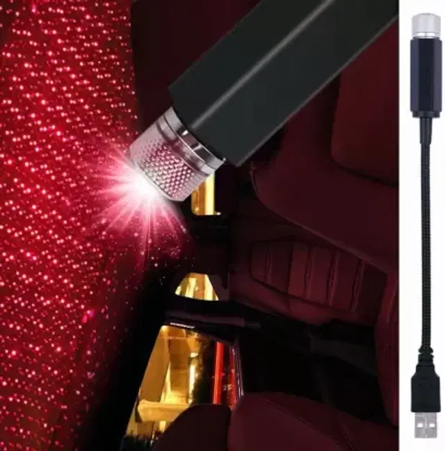 LED USB Laser Light, Black