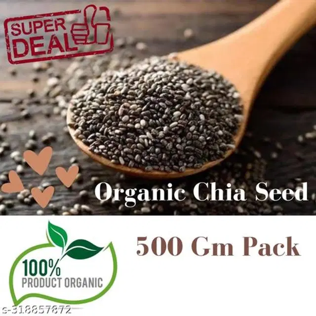 Raw Chia Seeds, 500 g