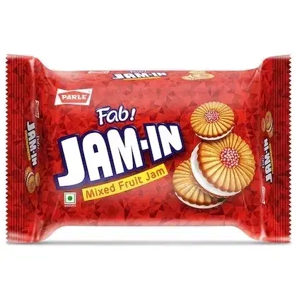 Parle Fab Jam In Biscuit 450 g