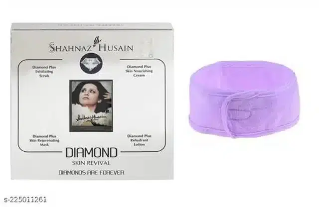 Shahnaz Husain Diamond Facial Kit with Facial Band, Set of 2