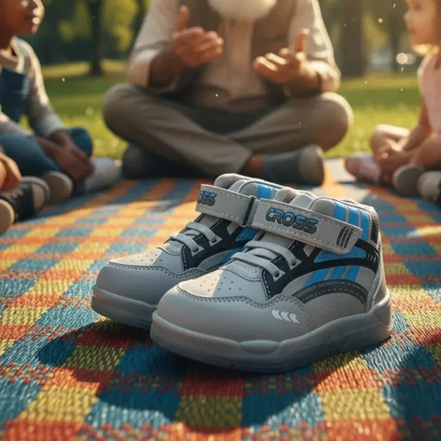 Casual Shoes for Kids (Grey, 7 C)