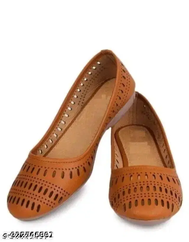 Juttis for Women, Brown (5)