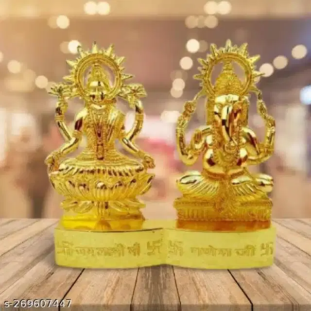 Laxmi Ganeshji Idol, Gold
