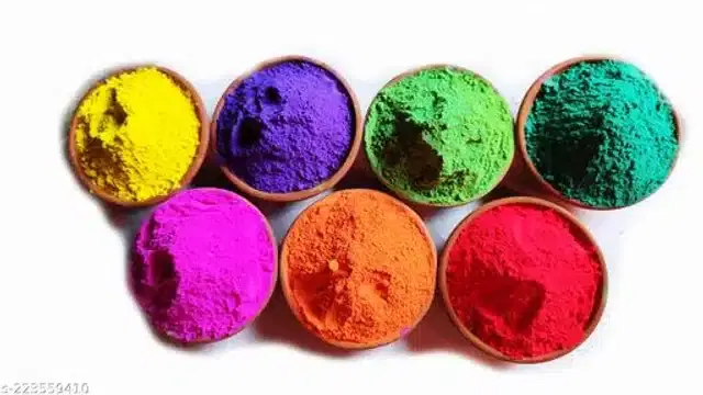 Rangoli Colour Powder, Multicolor, 250 g, Pack of 7