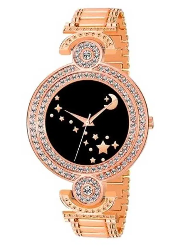 Analog Watch For Womens (Rose Gold) (WS-329)