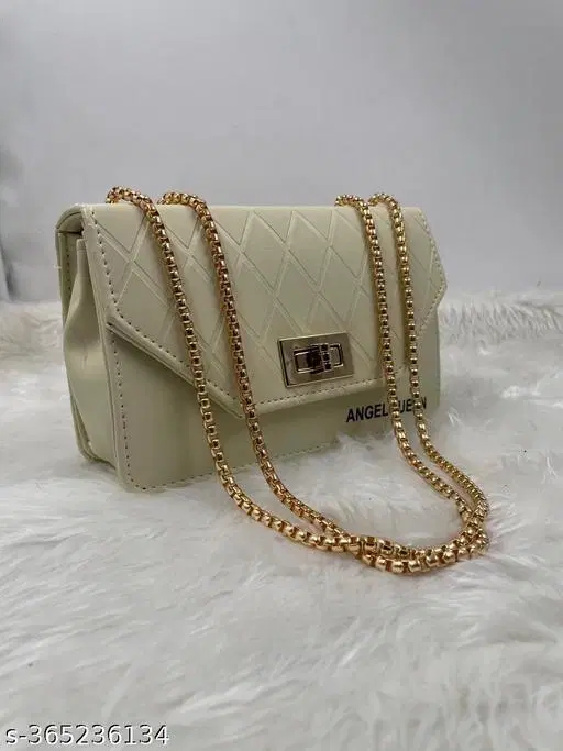 Stylish Sling Bag for Women (Cream)