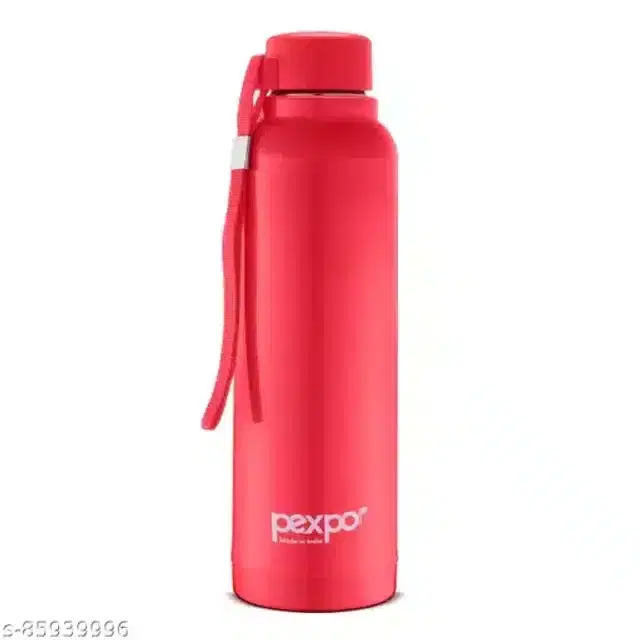 Vacuum Insulated Thermos Bottle, Red, 900 ml