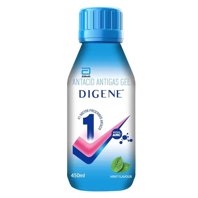 Digene Mint Antacid Syrup 450 ml