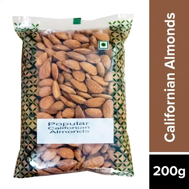 Popular Califonian Almonds 200 g