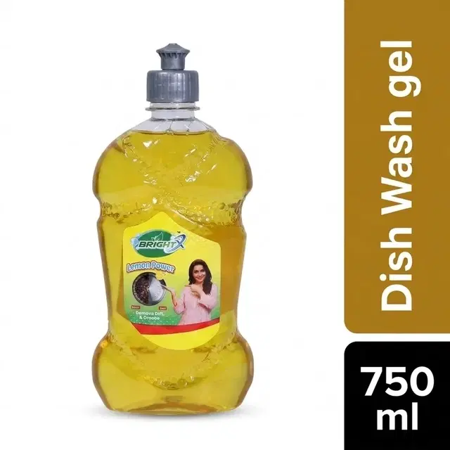 Brightx Dish Wash gel 750 ml