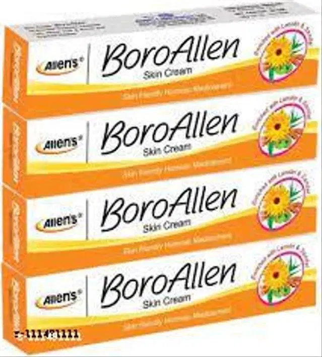 Allen's Boro Antiseptic Cream, 20 g, Pack of 4