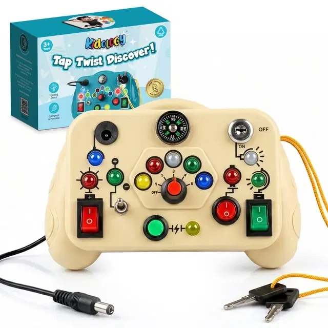 Kidology Montessori Busy Board for Toddlers