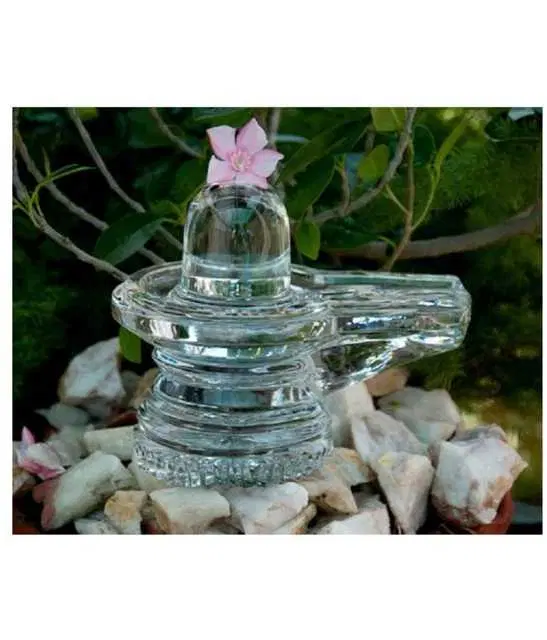 5 Cm Glass Shivlinga