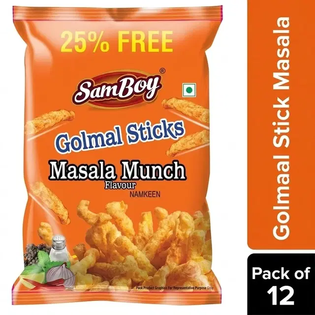 Samboy Golmaal Stick Masala 12X20 g (Pack of 12)