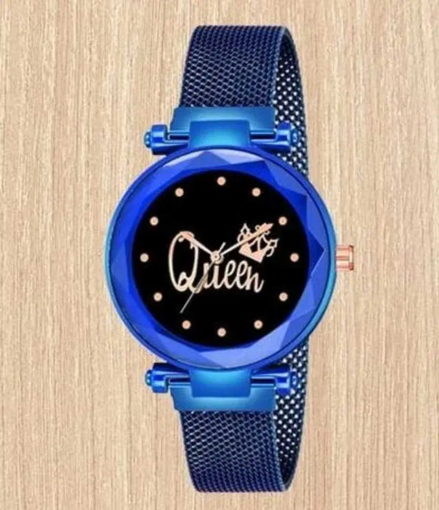 Analog Watch For Womens (Blue) (WS-105)