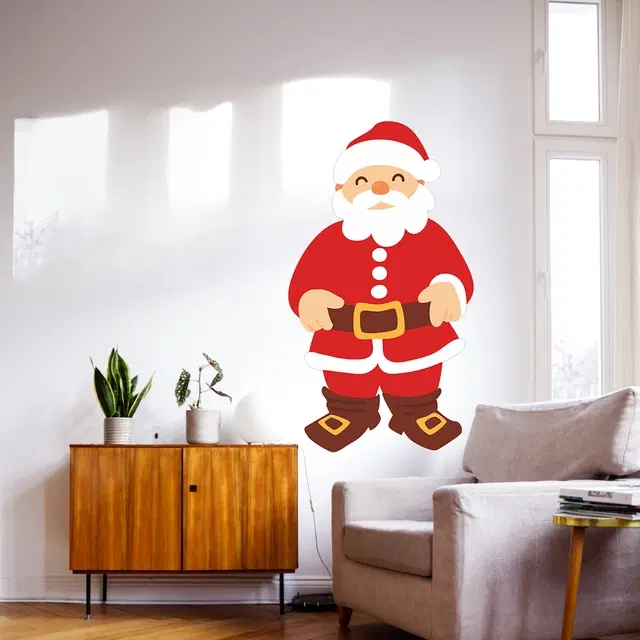 Vinyl Wall Stickers for Christmas, Multicolor
