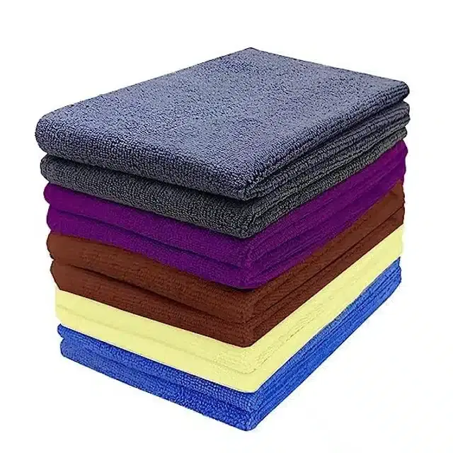 Microfiber Multipurpose Kitchen Napkins, Multicolor, Pack of 10