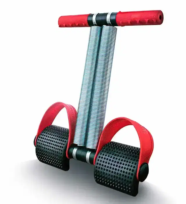 Shopeleven Double Spring & Rubber Tummy Trimmer For Men & Women, Multicolor