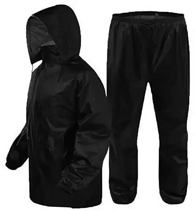 Rainsuit for Men & Women, Black