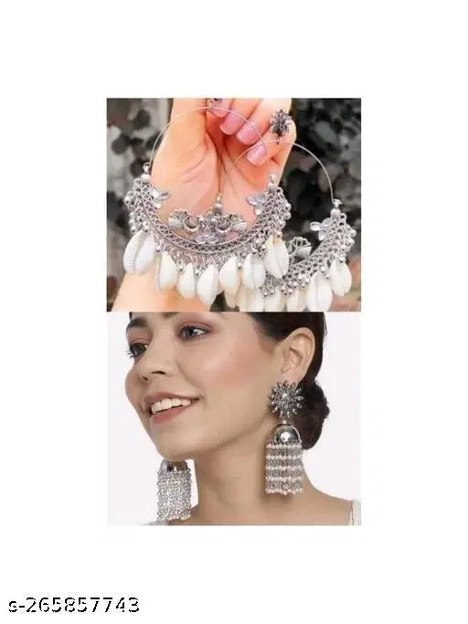 Top Trending Corona Shell Combo Earring