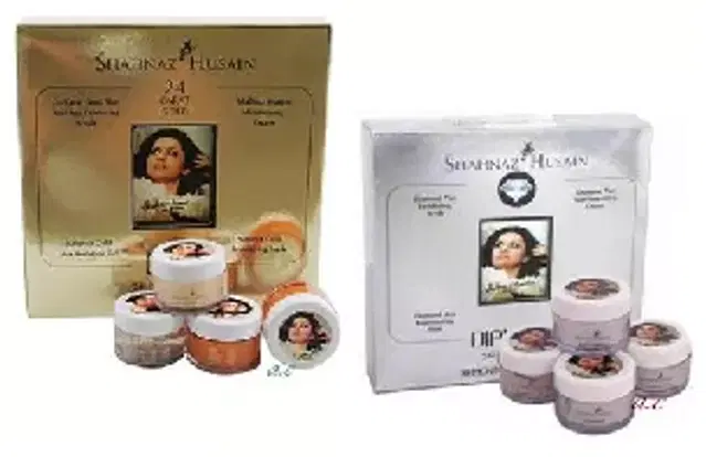 Shahnaz Husain Gold & Diamond Mini Facial Kit, Set of 2