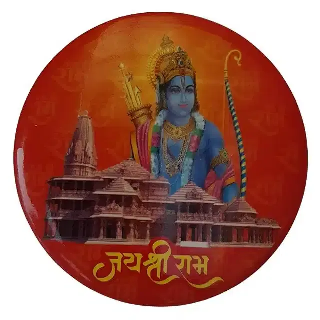 Printed B.R Ambedkar Badge, Multicolor