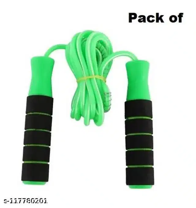 Foam Grip Skipping Rope, Green