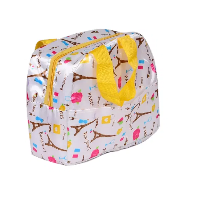 Canvas Lunch Box Bags, Yellow