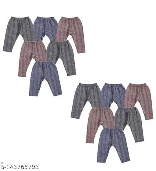 Woolen Thermal Bottomwear for Kids, Pack of 12 (Multicolor, 2-3 Years)