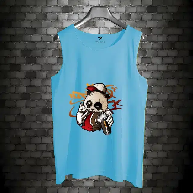 Vest for Men (Sky Blue, M)