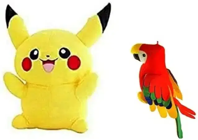 Stuffed Toys for Kids, Multicolor, Set of 2